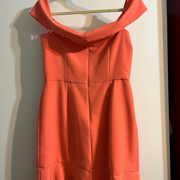 Gianni Bini tangerine dress size 8. - Picture 5 of 7